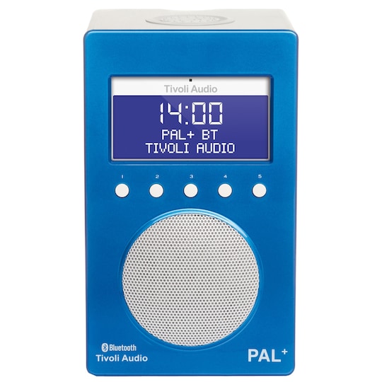 Tivoli Audio PAL+ BT bærbar radio - blå