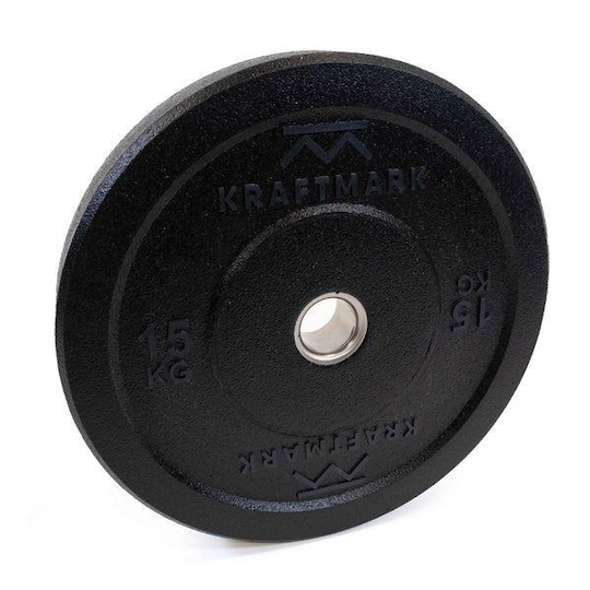 Kraftmark International vægtskiver 50 mm hi-tempumpers 1.0 15 kg