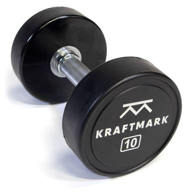Kraftmark Runde håndvægte PU 42,5 kg