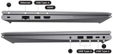 HP ZBook P G9 i7-12/16GB/512GB 15,6" bærbar computer