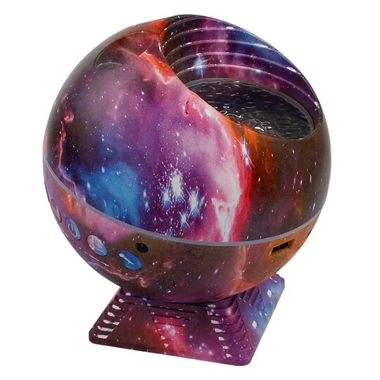 Musik Starry Nebula Night Light Projector Lilla