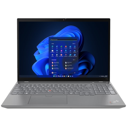 Lenovo ThinkPad P16 i7-12850HX Mobil workstation 40,6 cm (16") WQXGA Intel® Core™ i7 32 GB DDR5-SDRAM 1000 GB SSD NVIDIA RTX A3000 Wi-Fi 6E (802.11ax) Windows 11 Pro Grå