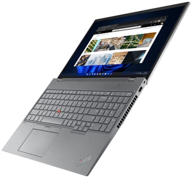 Lenovo ThinkPad P16 i7-12850HX Mobil workstation 40,6 cm (16") WQXGA Intel® Core™ i7 32 GB DDR5-SDRAM 1000 GB SSD NVIDIA RTX A3000 Wi-Fi 6E (802.11ax) Windows 11 Pro Grå