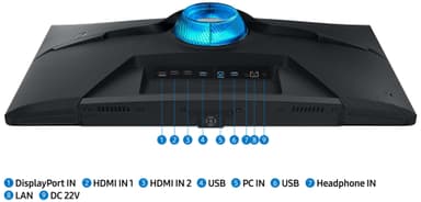 Samsung Odyssey Smart G7 LS32BG700 32" gaming-skærm