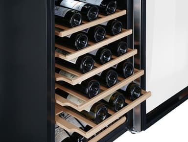 Cavin - fritstående vinkøleskab Sort - Polar Collection 49