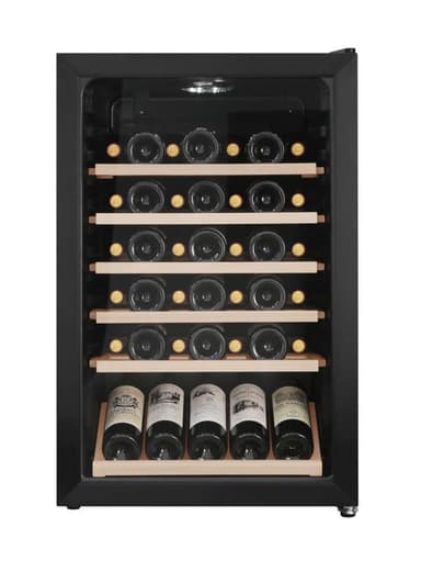 Cavin - fritstående vinkøleskab Sort - Polar Collection 49