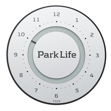 Park Life ParkOne parkeringsskive 6010 - sølv