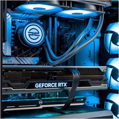 PCSpecialist Fusion X90 i9K-13/32/1000/4080 stationær gaming computer