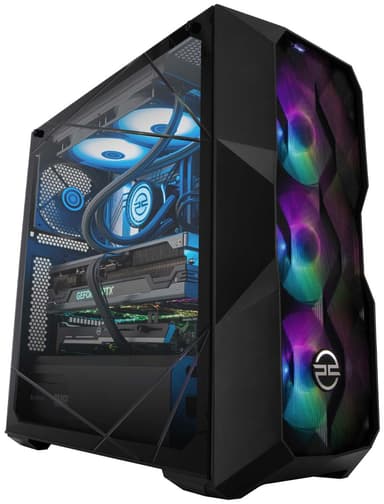 PCSpecialist Fusion X90 i9K-13/32/1000/4080 stationær gaming computer