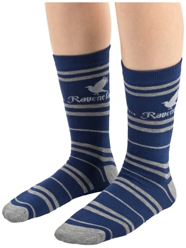 Hogwarts sokker 3-pak (Ravenclaw)