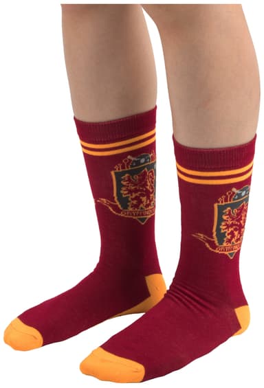 Hogwarts sokker 3-pak (Gryffindor)