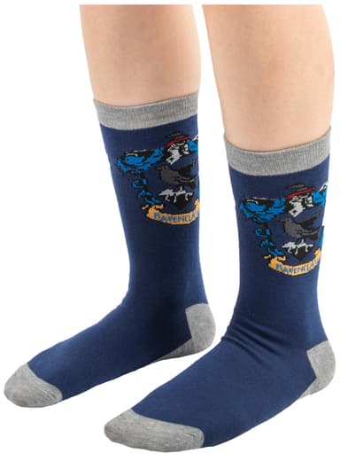 Hogwarts sokker 3-pak (Ravenclaw)