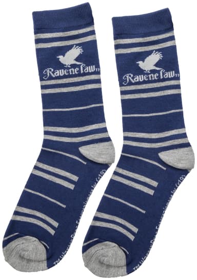 Hogwarts sokker 3-pak (Ravenclaw)
