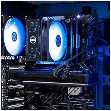 PCSpecialist Vortex Arc i50 i5-12/16/1024/A750 stationær gaming computer