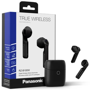 Ægte trådløs In-ear Sort