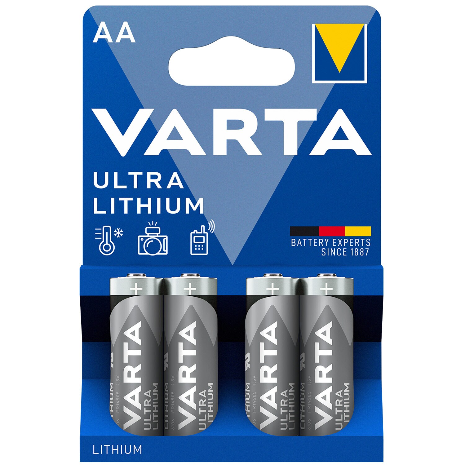 Åh gud bus Variant Ultra Lithium AA / LR6 batteri 4-pak | Elgiganten