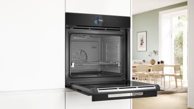 Bosch accent line Kombidampovn HSG958DB1S (Sort)