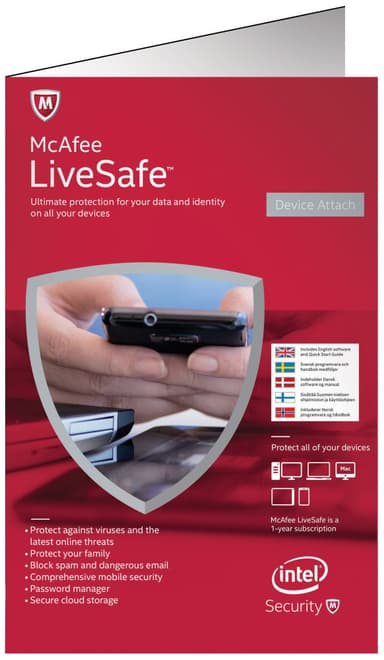 McAfee LiveSafe 2015 - attached version