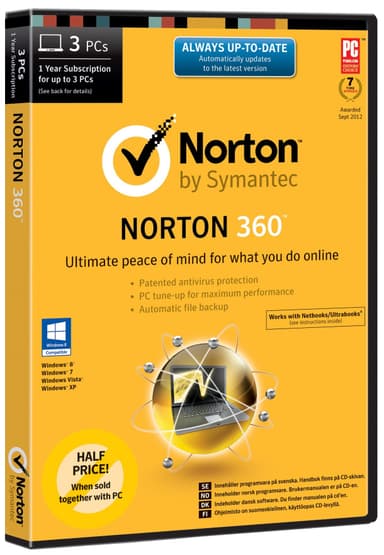 Norton 360 v21 (attached version)