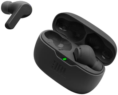 JBL Wave Beam True Wireless in-ear høretelefoner (sort)