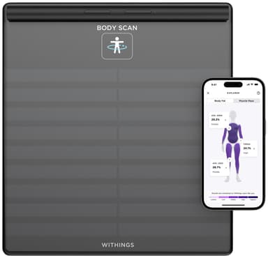 Billede af Withings Body Scan badevægt WBS08-Black-All-Inter