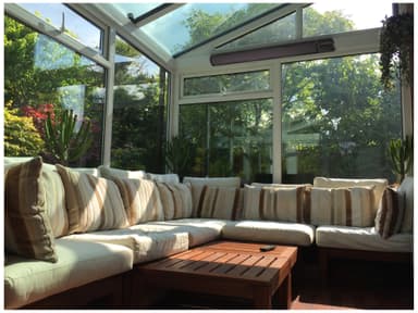 Provida Ilios 1800W terrassevarmer PVIL1800BLK (sort)