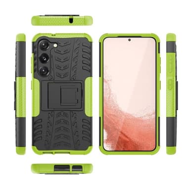Stødbestandigt cover med stativ Samsung Galaxy S23 Plus - Grøn