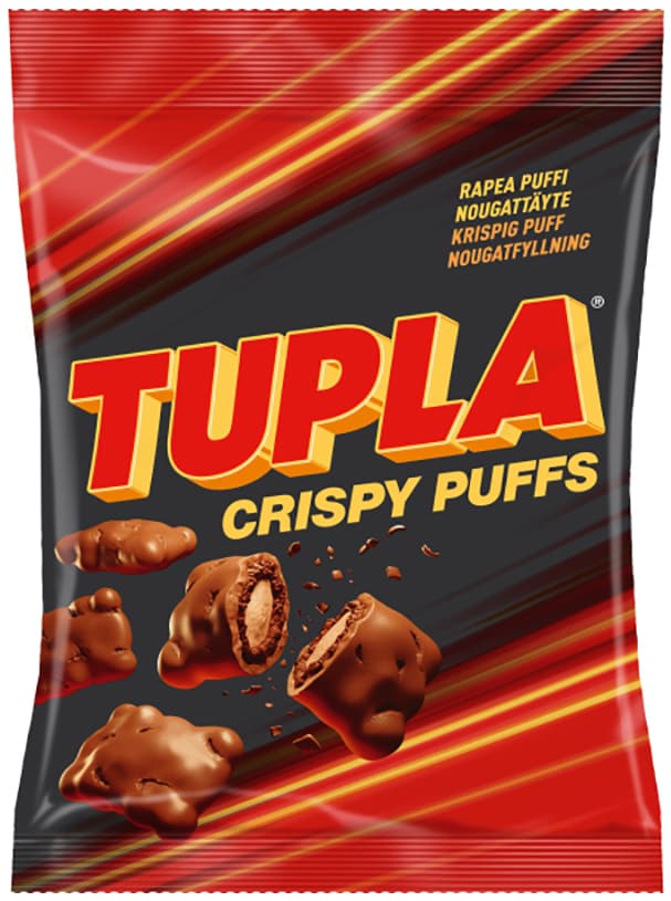 Tupla Crispy Puffs chokolade 1016566