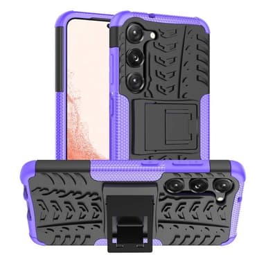 Stødbestandigt cover med stativ Samsung Galaxy S23 Plus - Lilla