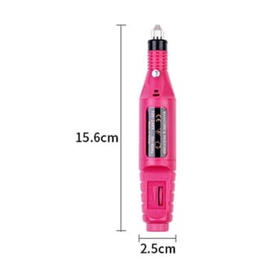 20000 omdr./min. Negleboremaskine USB-stik Elektriske neglefiler Manicure Gel Polish Remover Neglekunstværktøj