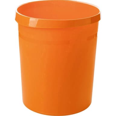 HAN GRIP 18190-51 Papirkurv 18 l (Ø x H) 312 mm x 350 mm Polypropylen Orange 1 stk
