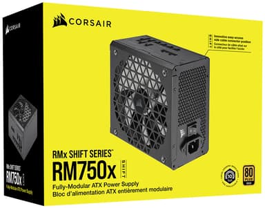 Corsair RM750X Shift strømforsyning 750W 24-pin ATX