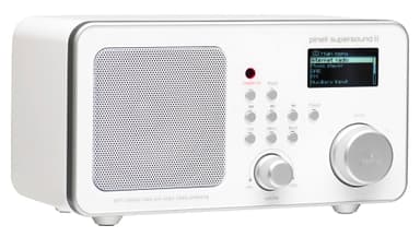 Pinell Supersound II DAB+/FM/Internet radio - hvid