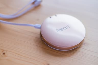 Hyper Pearl make-up spejl + powerbank - rosaguld