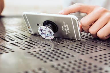 Popsockets greb til mobile enheder (Soccer Ball)