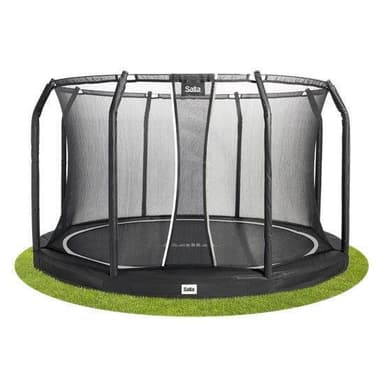 Salta Trampolines Trampolin Salta Premium Ground inkl. sikkerhedsnet Ø427 cm