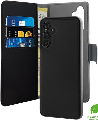 Puro Samsung Galaxy A54 5G 2-i-1 pungetui (sort)