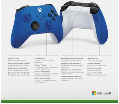 Microsoft Xbox Wireless controller (shock blue)