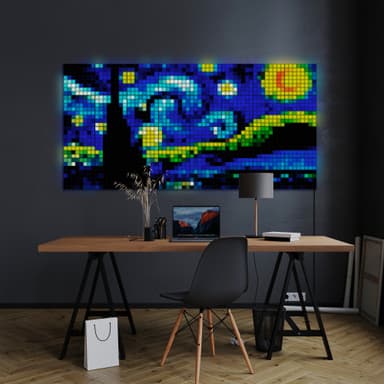 Twinkly RGB LED-firkanter TWQ064STW-07-BEU
