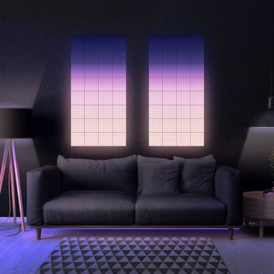 Twinkly RGB LED-firkanter TWQ064STW-07-BEU