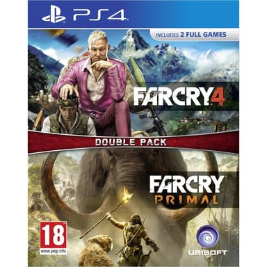 Far Cry Primal + Far Cry 4 spilpakke - PS4