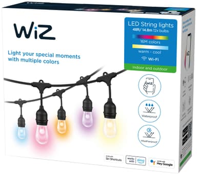 Se WiZ LED-lyskæde 8719514554450 hos Elgiganten