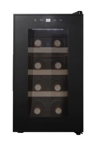 Fritstående termoelektrisk vinkøleskab - Northern Collection 8 Black