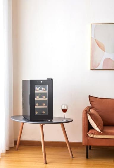 Fritstående termoelektrisk vinkøleskab - Northern Collection 8 Black