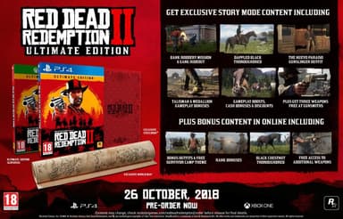Red Dead Redemption 2: Ultimate Edition - PS4