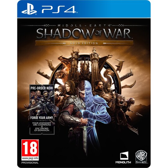 Middle-Earth: Shadow of War Gold Ed. - PS4