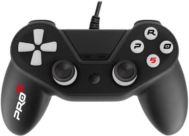 Subsonic Pro5 controller til PS4 - sort