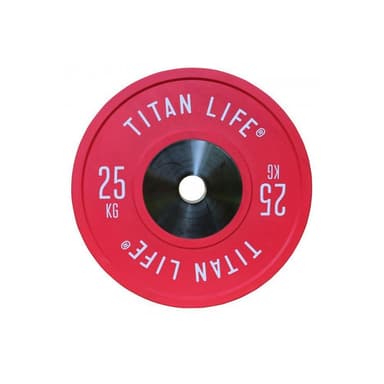 Titan Life PRO Titan Elite Bumper Plates 50 mm 25 kg