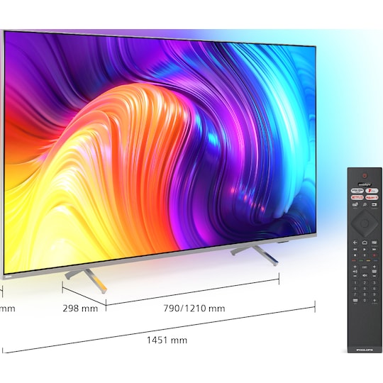 Philips 65” The One 4K Ambilight Smart TV (2022) | Elgiganten