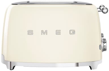 Smeg brødrister i 50er-stil TSF03CREU (creme)